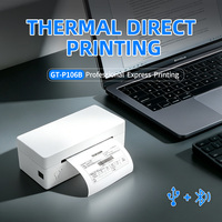 Impresora de Etiquetas Térmicas Directas Xincdoe, Impresora de Códigos de Barras Térmica de 203 dpi para Etiquetas de Envío de 4x6 con Android, Windows e iOS