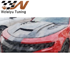 Nouveau style de capot avant en fibre de carbone adapté à la <span class=keywords><strong>Chevrolet</strong></span> Camaro 2010-2015 - Product Image 4
