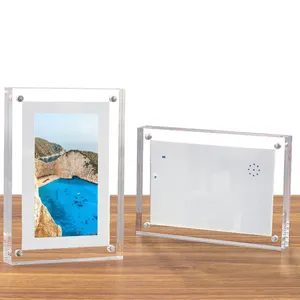 OEM 5 7 10.1 Inch 720x1080 Nft Art Acrylic Digital Photo Frame LCD Playback Screen