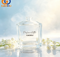 Étiquettes de parfum personnalisées de luxe, flacons de parfum vides en verre avec bouchon, 30 ml, 50 ml, 100 ml