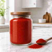 Distributeur mondial, grossiste, importateur de paillettes de piment coréen Gochugaru de qualité A, tamisées, à granulation uniforme