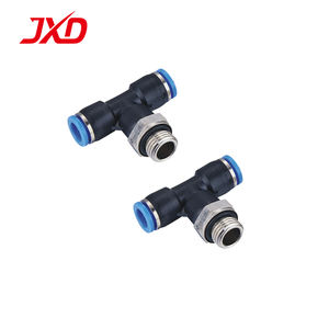 Raccord rapide pour tuyau pneumatique en plastique JXD 1/8 1/4 1/2 <span class=keywords><strong>3</strong></span>/8 One Tuch - Product Image 2