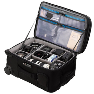 Tùy chỉnh máy ảnh túi công suất lớn đa chức năng chụp ảnh di động thiết bị bánh xe đẩy túi với <span class=keywords><strong>Hidden</strong></span> dây đai - Product Image 4