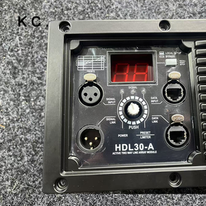 Altavoz Line Array HDL30A-Módulo amplificador digital Active Line Array de 2 canales y 1100 vatios Clase D - Product Image 3