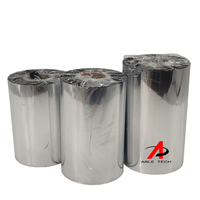 Gulungan Pita Transfer Panas Suhu Tinggi Bahan PET 4.33" X 984" (110mm X 300m) Daya Rekat Tinggi Harga Pabrik TTR