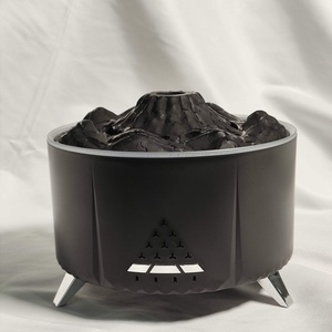 Humidificateur d'air miniature portable pour la maison, humidificateur ultrasonique aromathérapeutique, diffuseur de parfum, humidificateur à flamme, diffuseur d'huiles essentielles - Product Image 4
