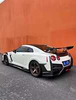 Kit carrosserie de haute qualité pour GTR R35, mise à niveau 2024, Top Secret, fibre de carbone, pare-chocs avant et arrière, spoiler, capot moteur, jupe latérale