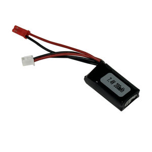Легкий аккумулятор LiPo 2S 7.4V 200mAh 20C для радиоуправляемых дронов и игрушек FPV - Product Image 6
