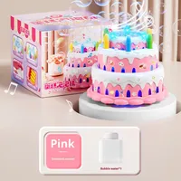 Machine à bulles pour enfants, nouvelle, multi-trous, entièrement automatique, avec lumière et musique, vente en gros