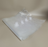 Sac en boîte de 20 L transparent avec valve à huile, recharge écologique BIB avec sortie d'eau pour l'eau, les liquides alimentaires, la mayonnaise, sac à 2 couches