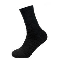 Chaussettes de basket-ball unisexes respirantes et antidérapantes pour hommes d'élite avec logo personnalisé