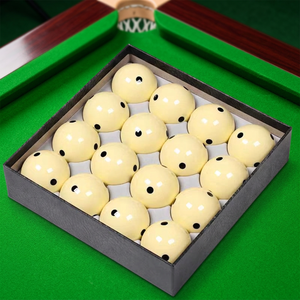 Wholesale Yayu Ba-YLK01 Resin Training <b>Pool</b> <b>Cue</b> Ball Complete Set with Six Black Dots 2 1/4 Inch - Product Image 1