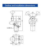 Vanne de système pneumatique pour champ pétrolier M-2-F, commande d'air, type Rexroth, remplacement OEM, pièces de rechange