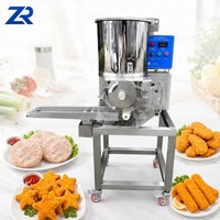 Machine de formage de galettes de viande de bœuf de diverses formes pour la production de hamburgers et de tourtes à la viande