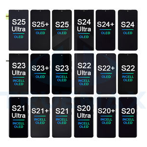 Écran de Remplacement OLED LCD avec Cadre pour Samsung <span class=keywords><strong>Galaxy</strong></span> S10 <span class=keywords><strong>S20</strong></span> S21 S22 S23 S24 Plus S25 <span class=keywords><strong>Ultra</strong></span> Edge - Product Image 1