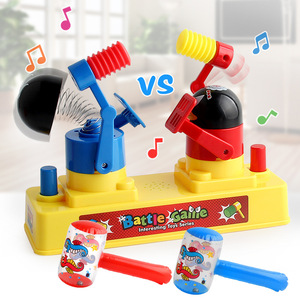 Con el juego de mesa de pingüino Beat interactivo para niños rojo azul ataque y defensa mutuamente juguete - Product Image 1