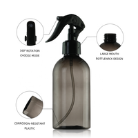 Les Tout Dernières Bouteilles de Luxe à Gâchette Entièrement en Plastique Noir avec Pulvérisateur