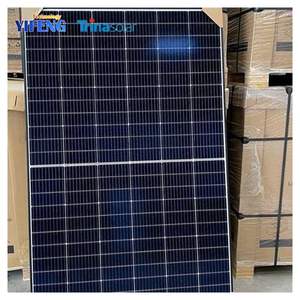 แผงโซลาร์เซลล์ <span class=keywords><strong>Trinasolar</strong></span> 395 โมดูล PV Trina Rotterdam TSM Solar 400W แผงโซลาร์เซลล์สีดำล้วน TSMDE09R08 Vertex 420 425 - Product Image 3