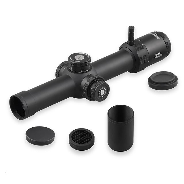 DISCOVERYOPT New ED-AR 1-8X24SFIR Side Parallax LPVO Optic Tactical ED Discovery Scope FFP