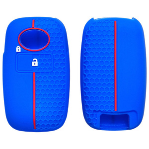 Silicone xe từ xa Key trường hợp từ xa lật Key Fob Shell cho TOYOTA raize cho Daihatsu Rocky 2 nút Fob Móc chìa Khóa Phụ Kiện - Product Image 4
