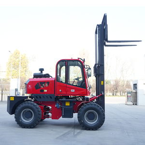 מלגזה לכל סוגי השטח יורו 5 עם משלוח מהיר, 2.5 טון 3.5 טון, מלגזת הידראולית להרמת משא, מלגזה לשטח קשה - Product Image 3