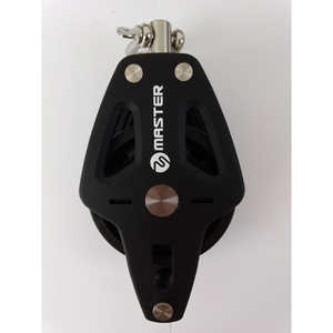 Polea de Rodamiento para Velero Master BP-7204F con Doble Rueda/Anillo, Diámetro de Rueda de 72 mm, Diámetro de Cable de 12 mm, Herraje Marino - Product Image 3