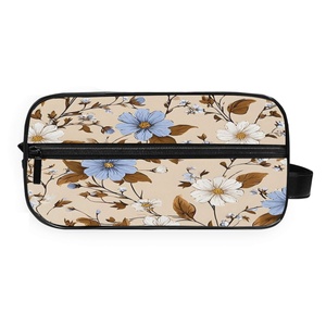 Bolsas de Cosméticos Multifuncionales con Estampados Florales, Bolsa de Viaje Portátil, Nuevas Bolsas de Aseo para Adultos, Venta al Por Mayor - Product Image 2