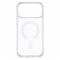 Coque de téléphone magnétique ultra transparente très vendue, protection antichoc haute esthétique avec emballage de vente au détail pour la série iPhone