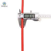 Cordon élastique de 80 cm et 8 mm avec crochets en acier spiralé, capacité 30 kg, en caoutchouc et PP, 3 couleurs (bleu, rouge, olive), pour le contrôle de cargaison en extérieur