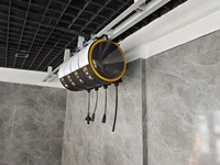 Boîte à enrouleur de tuyau combinée SCARCITY avec enrouleur de tuyau haute pression/eau/air/électrique pour atelier de detailing automobile