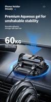 Support de téléphone sans fil pour voiture à charge rapide 15W pour iPhone Samsung, fixation par induction à gravité sur grille d'aération, en ABS flexible