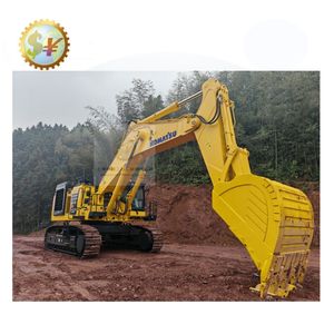 Excavatrice hydraulique sur chenilles Komatsu PC1250 d'occasion, machine de construction lourde, Komatsu PC1250 d'occasion, équipement de construction de 125 tonnes - Product Image 1