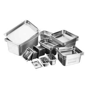 Gastronorm-Suministros de acero inoxidable para hoteles y restaurantes, contenedor de alimentos Gn Pan, precio de fábrica - Product Image 3