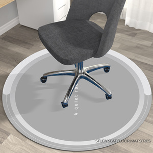 Round <b>Chair</b> Mat PVC Non-Slip Office <b>Study</b> Seat Floor Mat Series - Product Image 1