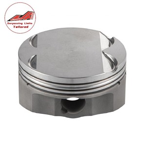 Pistoni Forgiati ad Alte Prestazioni per Motore <span class=keywords><strong>Peugeot</strong></span> 206/TU5JP4 Alesaggio 81mm Lavorati a CNC per Racing e Tuning - Product Image 1
