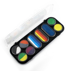 Nouveau <span class=keywords><strong>kit</strong></span> <span class=keywords><strong>Hydro</strong></span> Liner de couleur arc-en-ciel activé par l'eau UV Neon Split Colors Palette de <span class=keywords><strong>peinture</strong></span> pour le visage et le corps - Product Image 1