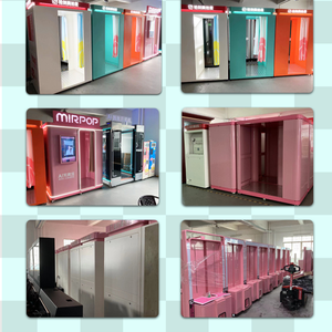 ตู้โชว์ภาพถ่ายเซลฟี่แบบเกาหลีตู้ถ่ายภาพด้วยตัวเองเต็นท์บูธถ่ายรูป/งานปาร์ตี้เกมหยอดเหรียญ - Product Image 6