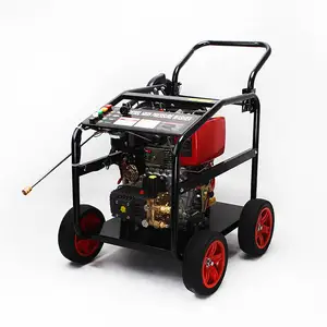 China Manufacturer 250bar Cleaning Water Jet Power Diesel High Pressure Washers