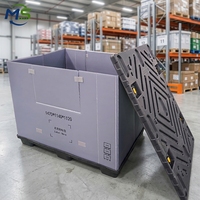 Caisse logistique en nid d'abeille PP personnalisée pour les solutions de stockage de cartes de circuits automobiles