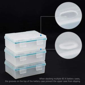 Caja de almacenamiento de batería impermeable multifunción para caja de tarjeta de memoria SD MSD - Product Image 6