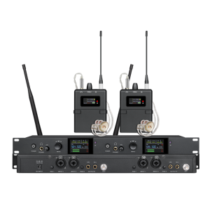 EIF AC-110 - Auriculares Inalámbricos Profesionales con Cancelación de Ruido, Sonido Perfecto, Construcción Metálica, Alcance de 50 m para Escenario - Product Image 1