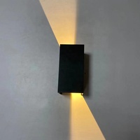 Lampu lanskap 12W 20cm, untuk dekorasi rumah Hotel taman luar ruangan, lampu dinding LED mewah, lampu dinding eksterior dalam permintaan besar