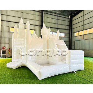 <span class=keywords><strong>Castillo</strong></span> Inflable Blanco Comercial, Brincolín Inflable para Niños, <span class=keywords><strong>Castillo</strong></span> para Bodas - Product Image 3