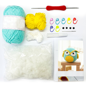 Kit de Iniciación de Ganchillo y Bordado para Principiantes 2026 Needle Creations Animal Owl DIY - Product Image 2