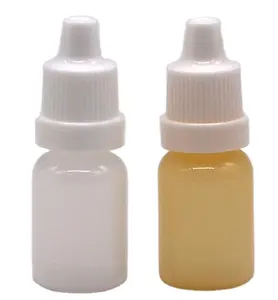 Empty Eye Drop Bottle Small 5ml 10ml Food Grade Squeeze Dropper Bottle Custom for Hair Oil Tattoo Ink Bottle