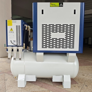 Compresor de aire combinado de tornillo rotativo de corte láser con secador de aire <span class=keywords><strong>Ares</strong></span> Factory 16bar 15 Kw 20 Hp - Product Image 3