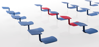 De travail polyvalent surface pour écrire ou en utilisant des ordinateurs portables sur le sol sans assemblage requis bureau