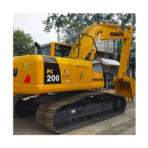 Excavadora de cadenas KOMATSU PC200 usada en oferta, capacidad de cazo de 0.8m para trabajo pesado - Product Image 1