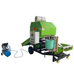 Empacadora y Envolvedora de Heno Automática 2026 para Pequeños Pastizales, Mini Empacadora de Ensilaje de Maíz en Rollo - Product Image 1