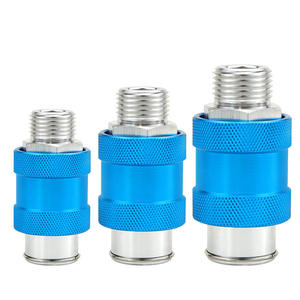 Composants électropneumatiques avec interrupteurs à glissière/vannes manuelles HSV-06/08/10/15 1/2/3/4 Filetages internes et externes OEM personnalisables - Product Image 1